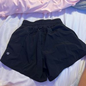 black track that lululemon shorts